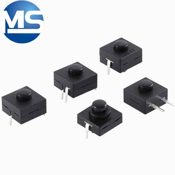 12 * 12 * 9.1/9.4MM plug-in 2/3/4 foot lock strong light flashlight button power button switch