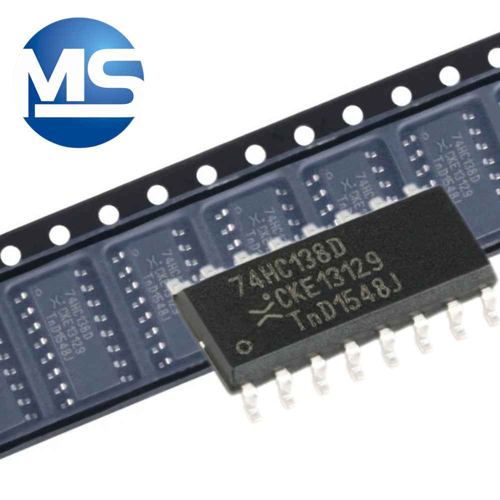 74HC138D, 653 SOIC-16 3- to 8-wire decoder/multiplexer; Inverted new stock