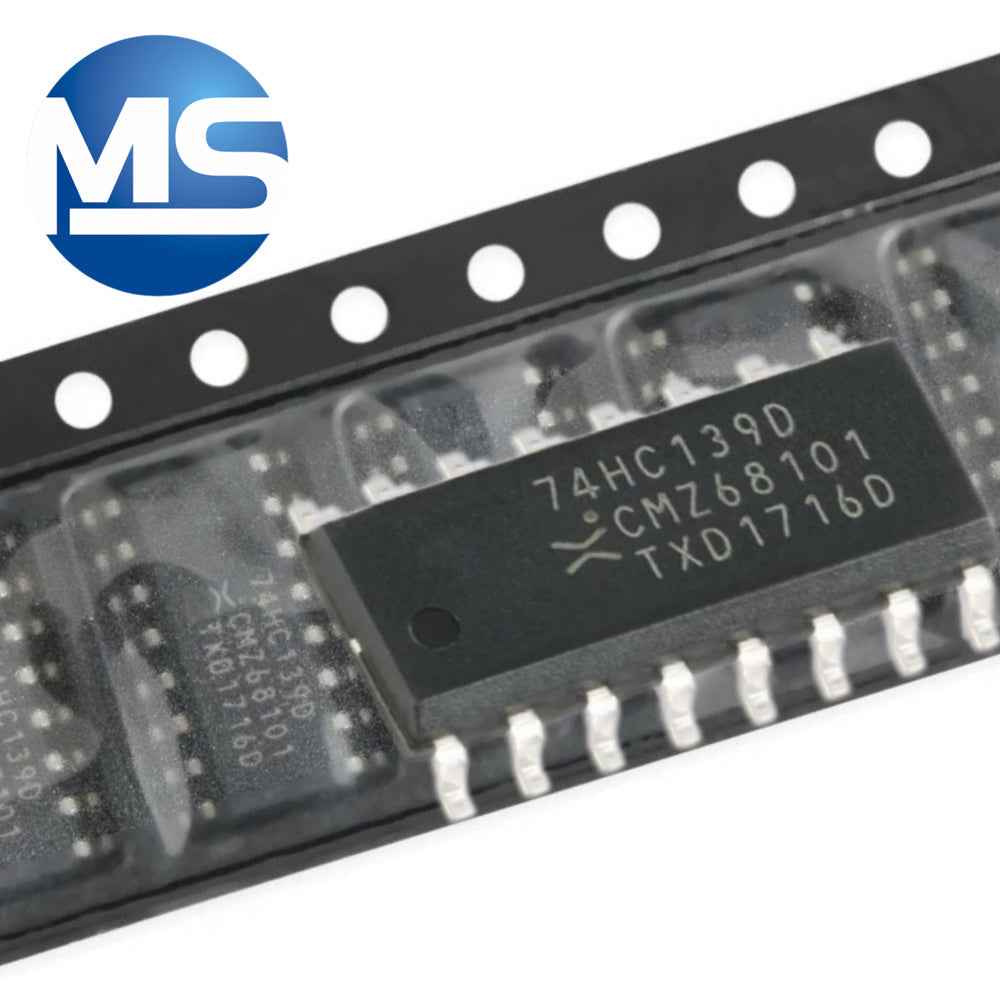 74HC139D, 653 SOIC-16 Dual 2- to 4-Wire Decoder/Multiplexer Chip New from stock