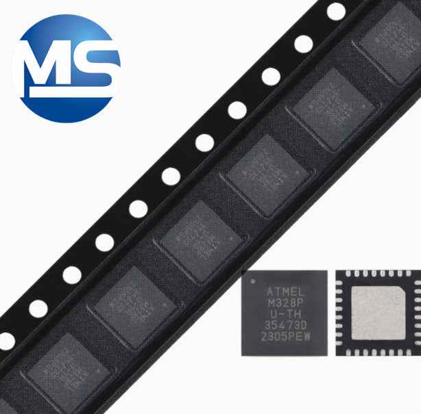 ATMEGA328P-MU QFN-32 8-bit microcontroller AVR 32K flash memory