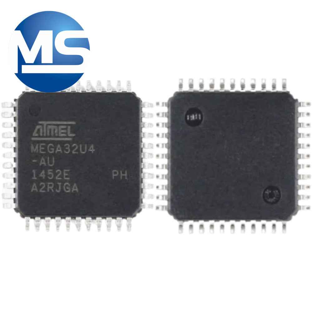 ATMEGA32U4-AU chip 8-bit microcontroller AVR 16K flash USB TQFP-44