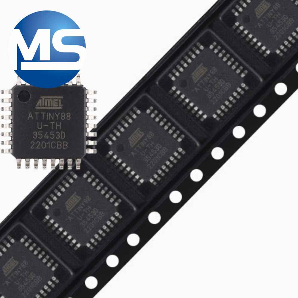 ATTINY88-AU TQFP-32 8-BIT AVR MICROCONTROLLER CHIP MICROCHIP INTEGRATED CIRCUIT IC