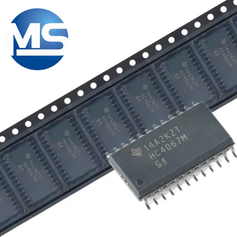 CD74HC4067M96 SOIC-24 single-channel analog multiplexer chip