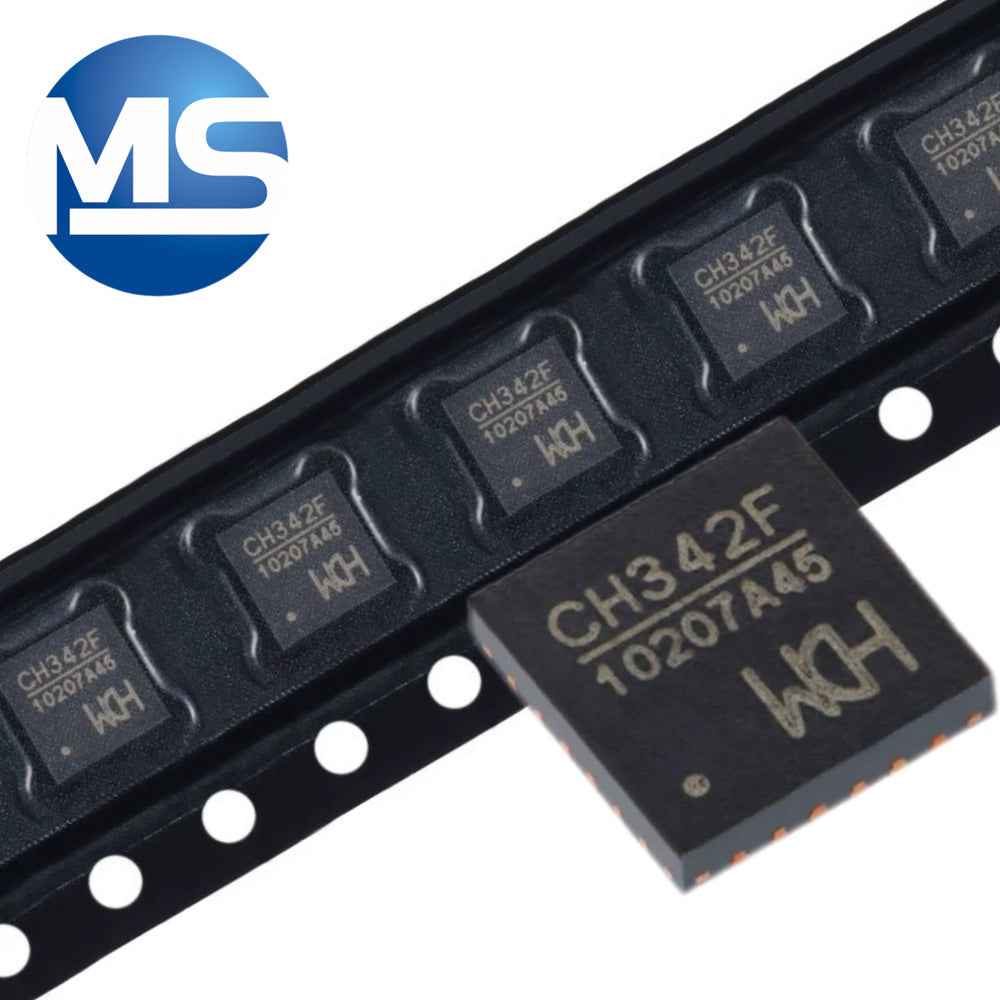 CH342F QFN-24 USB to dual serial port chip