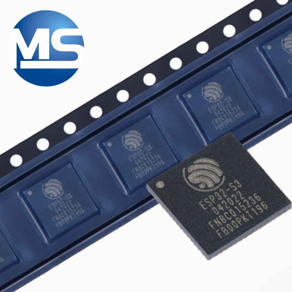 ESP32-S3FN8 QFN-56 Wi-Fi Bluetooth 5.0 8MB flash 32-bit dual-core MCU chip