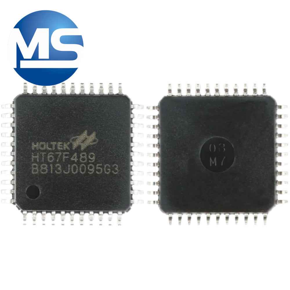 HT67F489 LQFP-44 A/D LCD Flash microcontroller chip