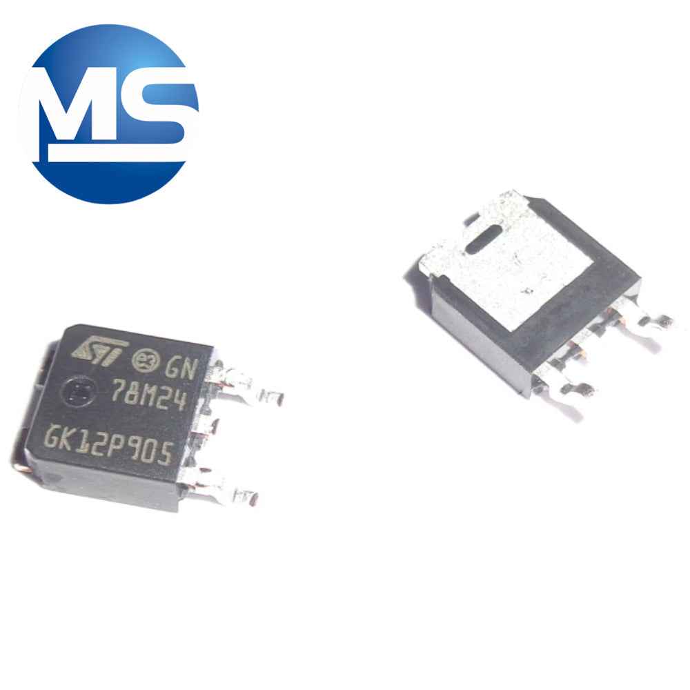 L78M24CDT-TR L78M24 78M24 TO252 24V 500mA three-terminal regulator tube