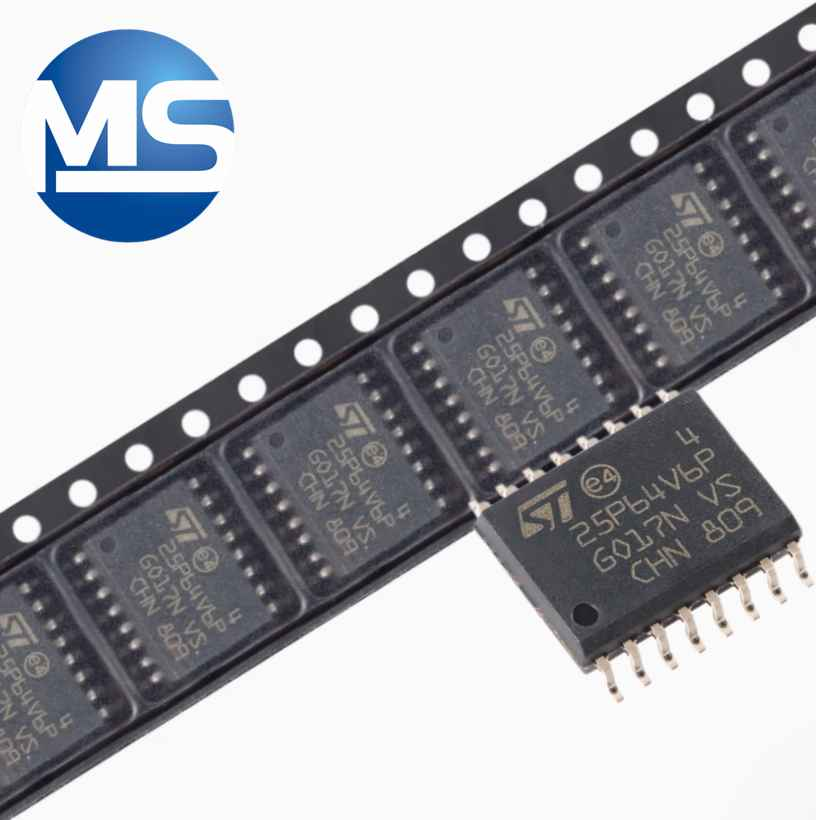 M25P64-VMF6TP SOIC-16 64Mb Serial Flash Embedded Memory IC