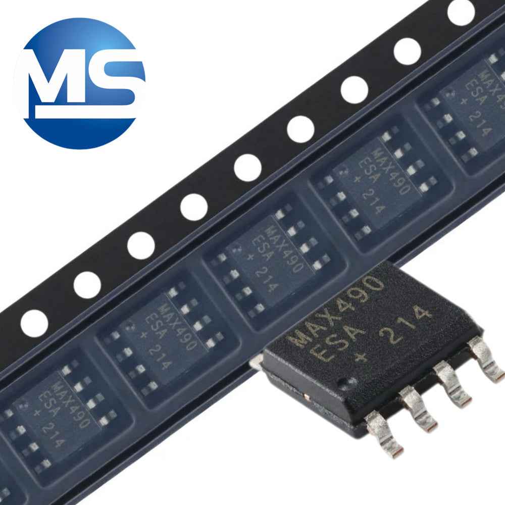 MAX490EESA+T SOIC-8 RS-422/RS-485 transceiver chip