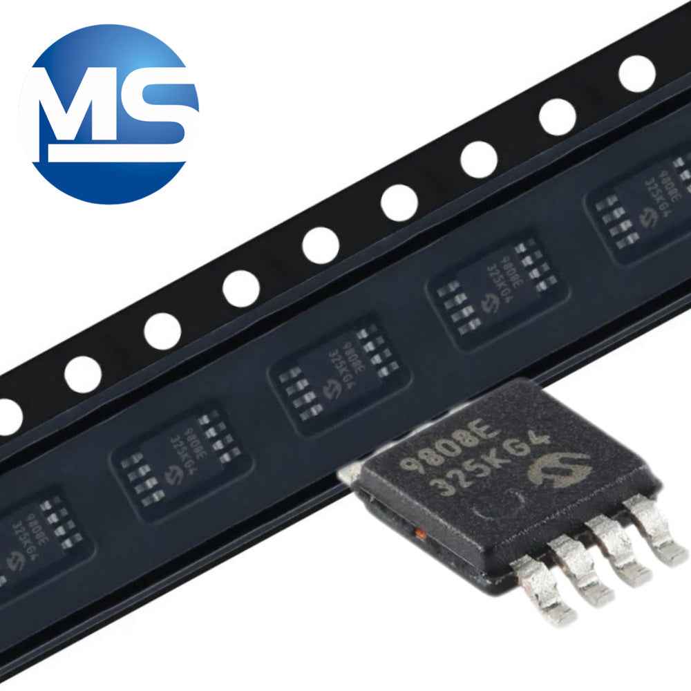 MCP9808T-E/MS MSOP-8 ± 0.5° digital temperature sensor chip