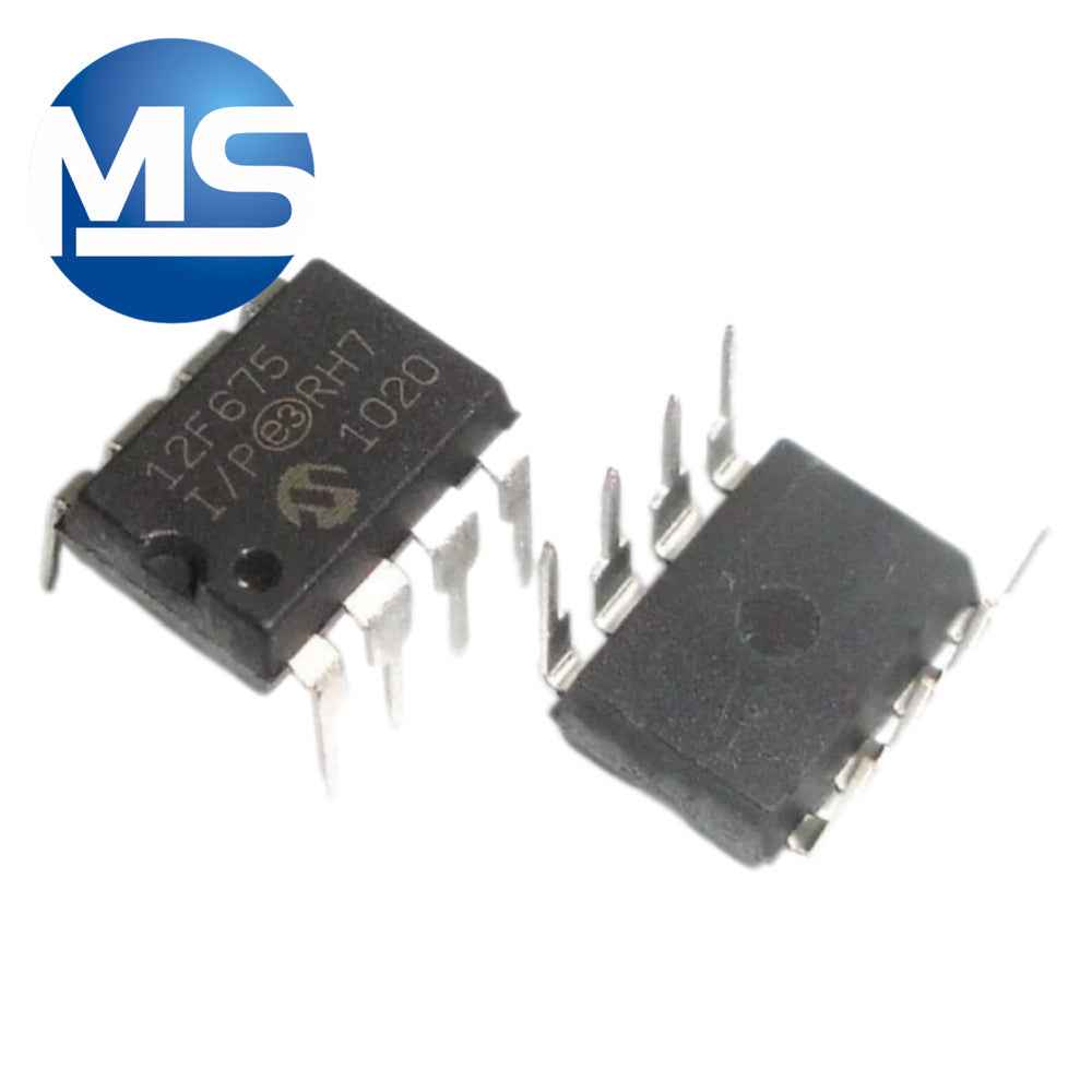 PIC12F675-I/P 8-bit Flash Microcontroller Microcontroller Microcontroller DIP-8