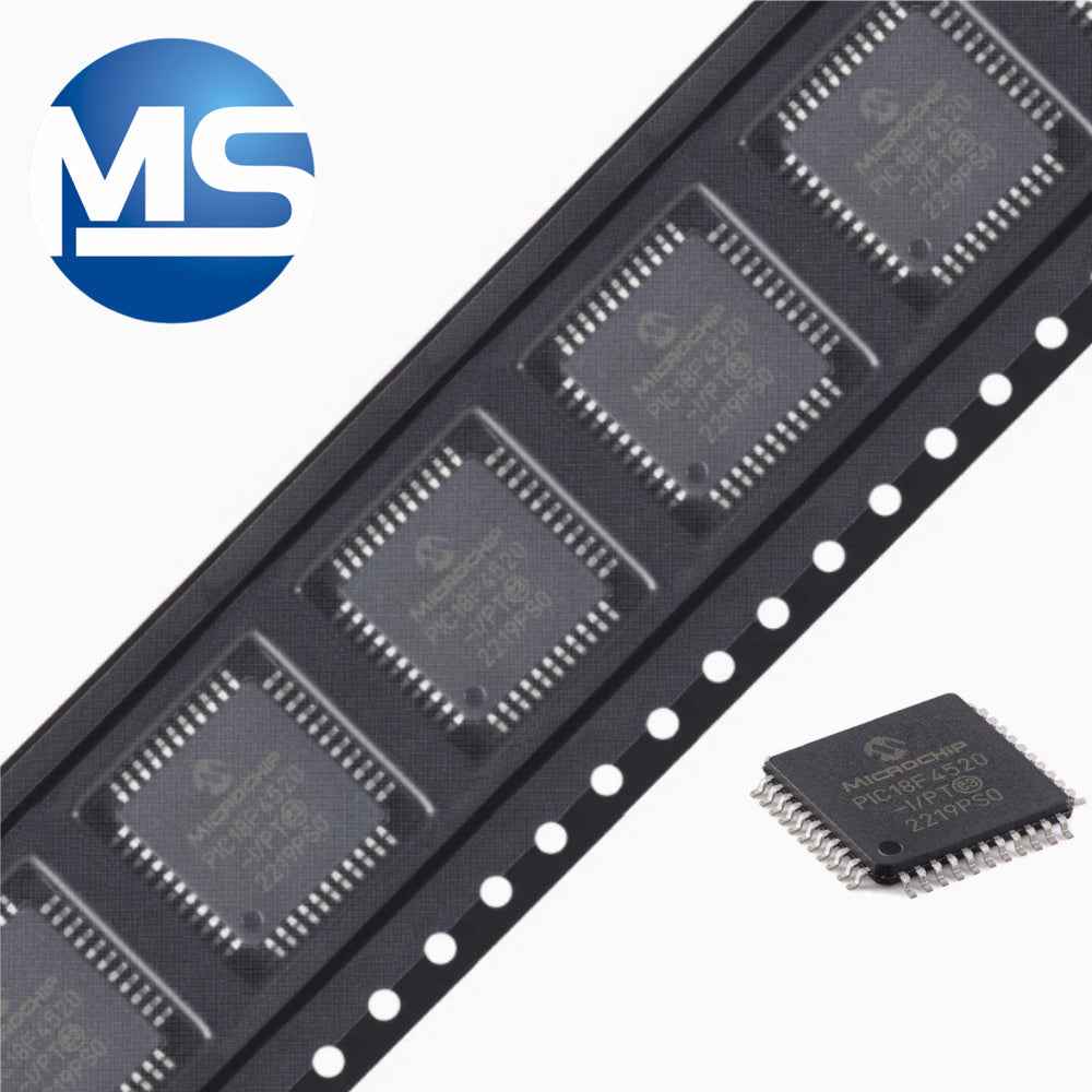 PIC18F4520-I/PT TQFP-44 44-pin flash microcontroller chip