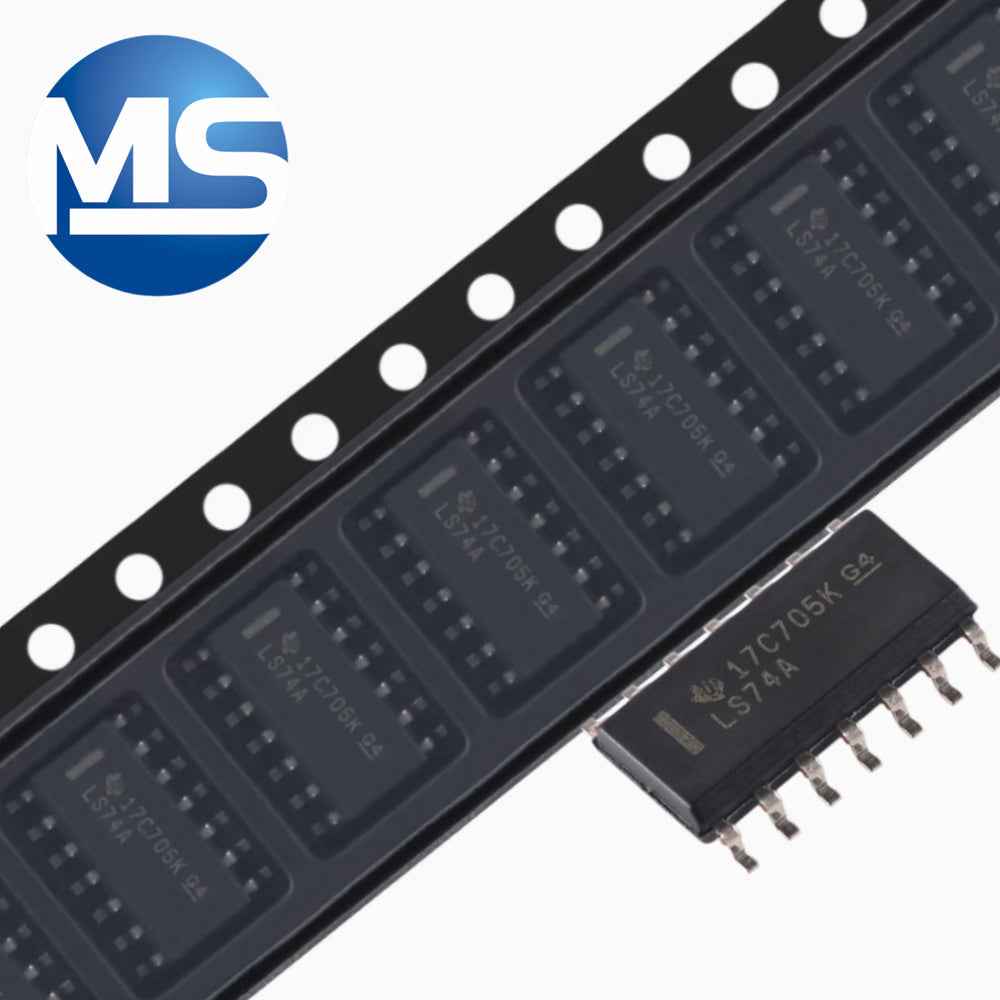 SN74LS74ADR SOIC-14 Dual Channel Positive Edge Triggered D-type Trigger Chip