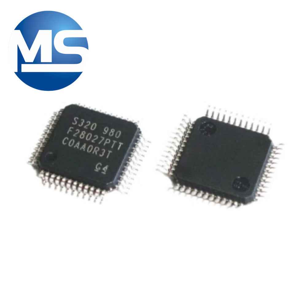 TMS320F28027PTT LQFP-48 C2000 C28x Piccolo 32-bit microcontroller MCU with 60MHz frequency and 64KB flash memory C2000 ™ chip