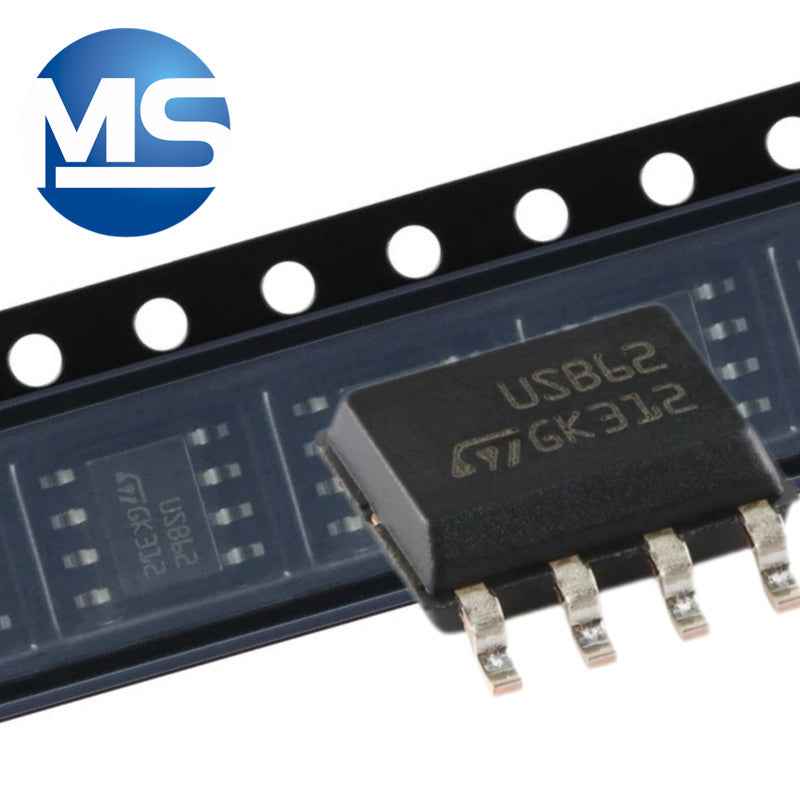 USB6B1RL SOP-8 Unidirectional 2-Wire Filter+ESD+Vbus Chip