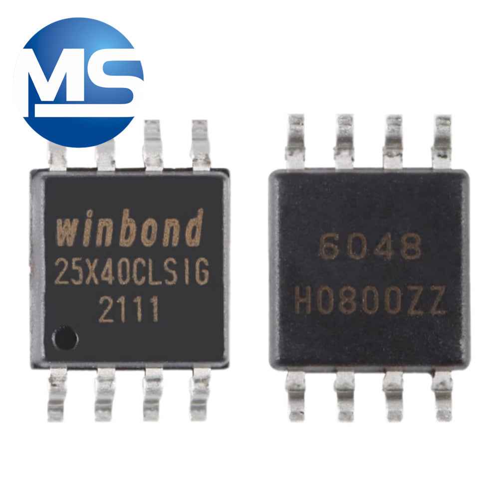 W25X40CLSSIG SOIC-8 2.5/3/3.3V 4M bit serial flash memory chip