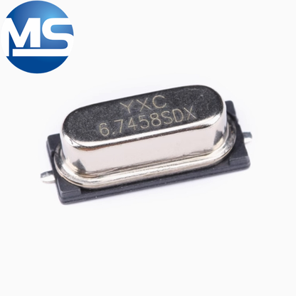 SMD Passive Crystal HC-49SMD 6.7458MHz 20ppm 20PF X49SM67458MSD2SC
