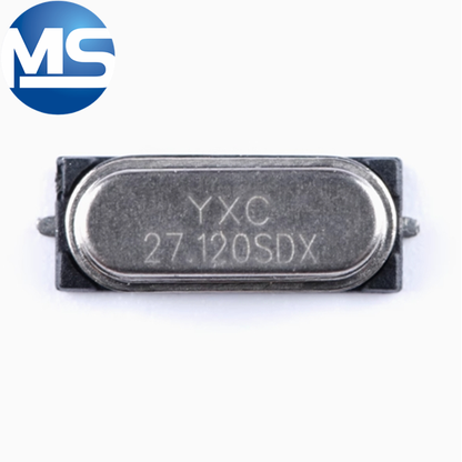 SMD Passive Crystal HC-49SMD 27.12MHz ±20ppm 20PF X49SM2712MSD2SC