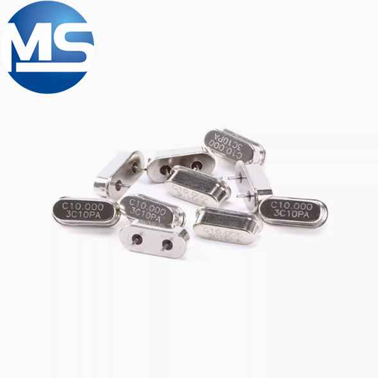 Crystal (10MHz) Type 49S Passive Crystal 10M Short Pins