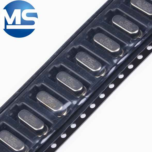 SMD Passive Crystal HC-49SMD 10MHz 20ppm 20PF X49SM10MSD2SC