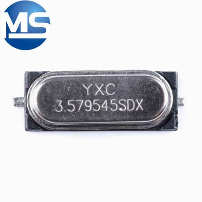 SMD Passive Crystal HC-49SMD 3.579545MHz ±20ppm X49SM3579545MSD2SC