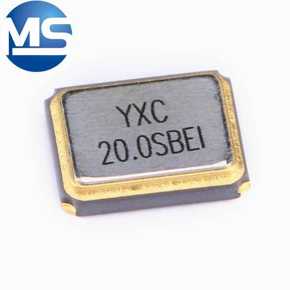 3225 Chip Passive Crystal YSX321SL 20MHz 10ppm 20pF X322520MSB4SI 4-pin