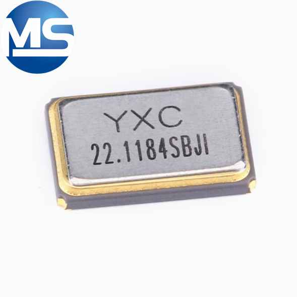 5032 Chip Passive Crystal 22.1184MHz 10PPM 20pF X5032221184MSB4SI 4-pin