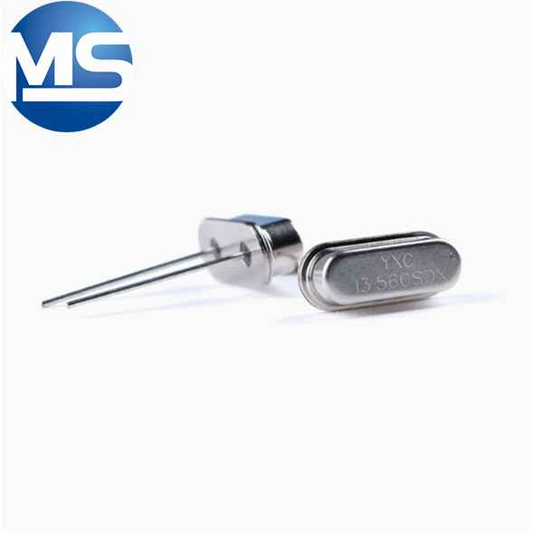 Direct Plug Passive Crystal HC-49US 13.56MHz ±20ppm 20PF X49SD1356MSD2SC