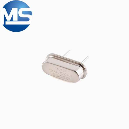 Direct Plug Passive Crystal HC-49US 24MHz 20ppm 20PF H1OSC-SUG-24M