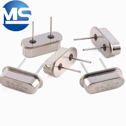 Direct Plug Passive Crystal HC-49US 24.576MHZ 20PPM 20PF H1OSC-SUG-24.576M
