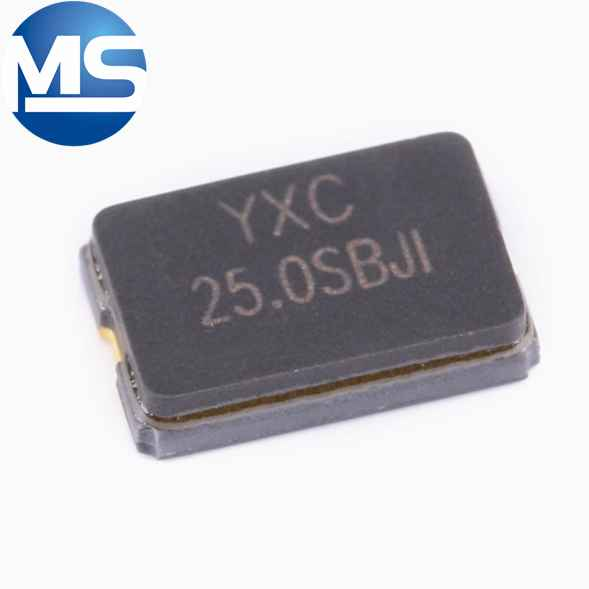5032 Chip Passive Crystal YSX530GA 25MHz 10PPM 20pF X503225MSB2GI 2-pin
