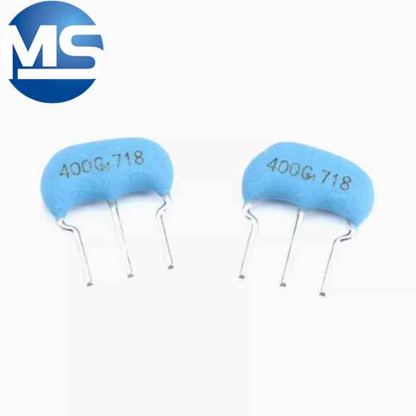 CSTLS4M00G53-B0 4MHz ±0.5% 15pF Ceramic Crystal 3-pin in-line