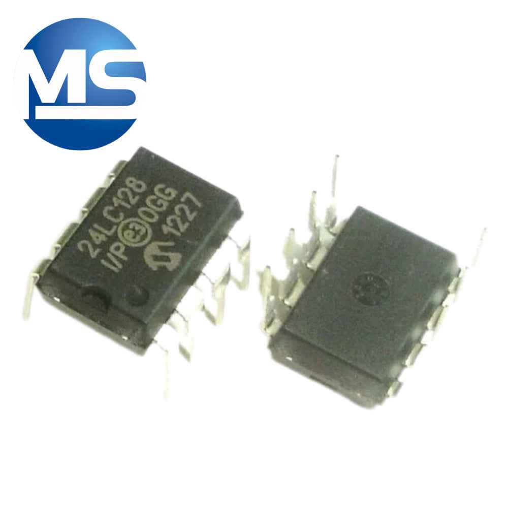 The new off-the-shelf 24LC128-I/p direct-insert DIP-8 memory chip is new