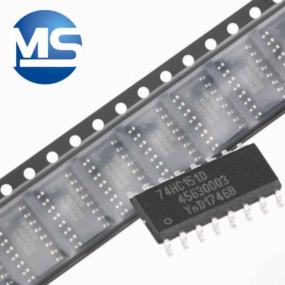 74HC151D, 653 SOIC-16 8-Input Multiplexer SMD Logic IC New Stock