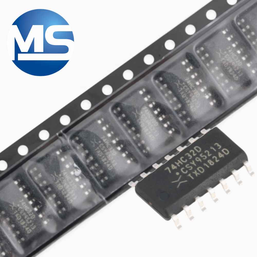 74HC32D, 653 SOIC-14 Quad 2 Input or Gate SMD Logic IC New Stock
