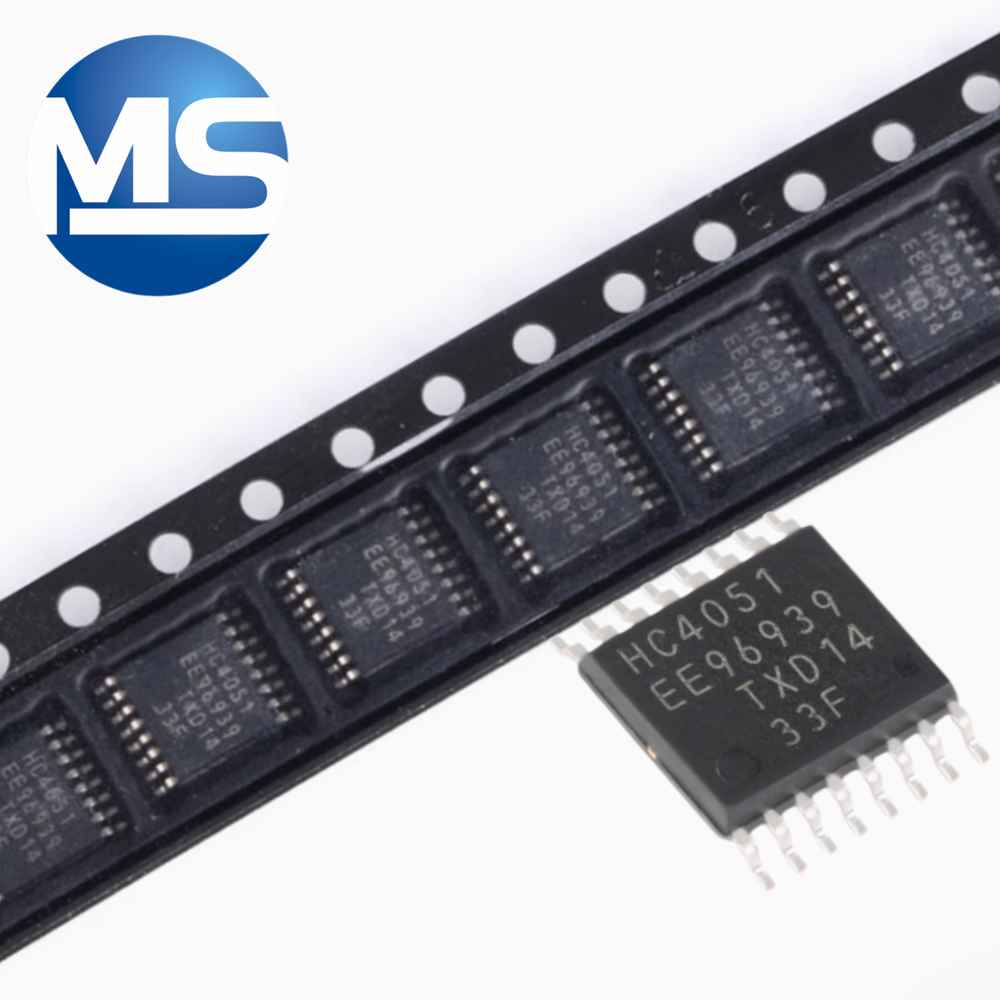 74HC4051PW, 118 TSSOP-16 8-channel analog multiplexer/resolver