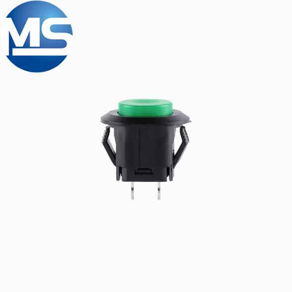 Card DS-500 key switch 14mm circular lock free self reset switch button switch jog switch