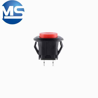 Card DS-500 key switch 14mm circular lock free self reset switch button switch jog switch