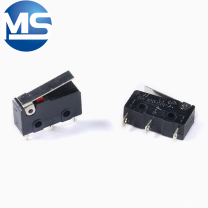 Micro switch copper contact KW12 5A125/250V 2-pin 3-pin press travel limit contact button switch