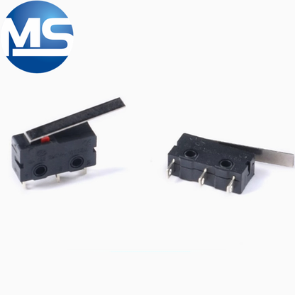 Micro switch copper contact KW12 5A125/250V 2-pin 3-pin press travel limit contact button switch