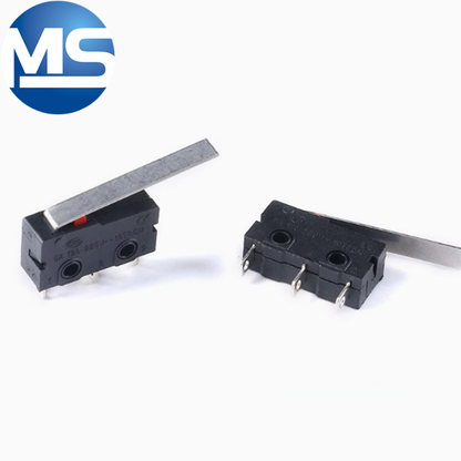 Micro switch copper contact KW12 5A125/250V 2-pin 3-pin press travel limit contact button switch