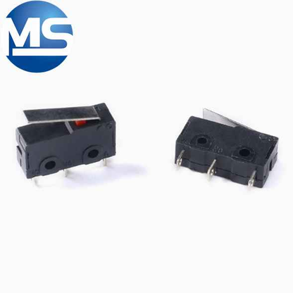Micro switch copper contact KW12 5A125/250V 2-pin 3-pin press travel limit contact button switch