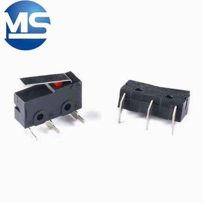 Micro switch copper contact KW12 5A125/250V 2-pin 3-pin press travel limit contact button switch