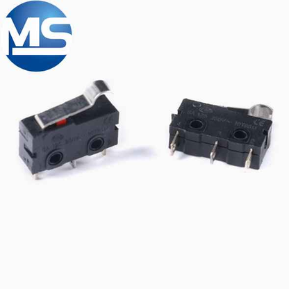 Micro switch copper contact KW12 5A125/250V 2-pin 3-pin press travel limit contact button switch