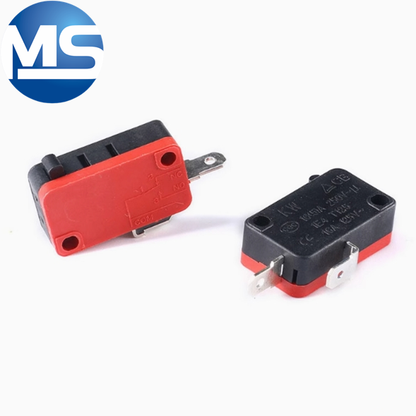 Micro switch copper contact V-15 KW7-3 with handle/without handle with copper wheel travel limit button switch