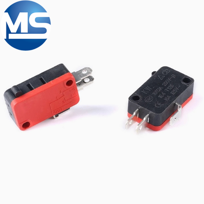 Micro switch copper contact V-15 KW7-3 with handle/without handle with copper wheel travel limit button switch