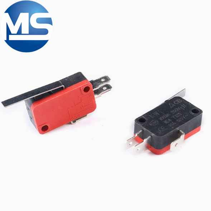 Micro switch copper contact V-15 KW7-3 with handle/without handle with copper wheel travel limit button switch