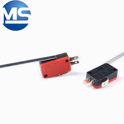 Micro switch copper contact V-15 KW7-3 with handle/without handle with copper wheel travel limit button switch