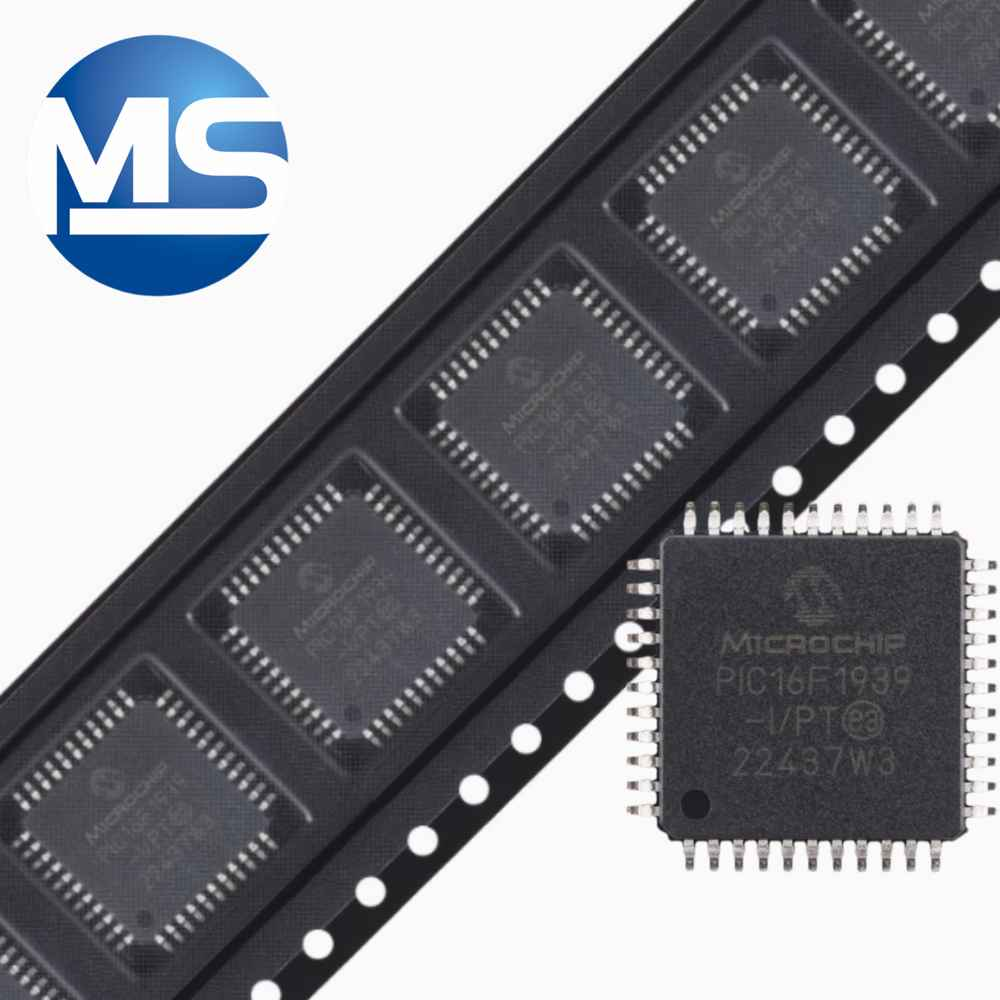 PIC16F1939-I/PT TQFP-44 8-bit CMOS microcontroller chip