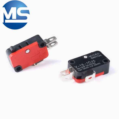 Micro switch copper contact V-15 KW7-3 with handle/without handle with copper wheel travel limit button switch